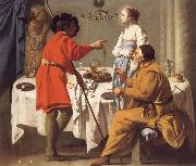 Jacob Reproaching Laban for giving Him Leah in Place of Rachel Hendrick the Brugghen
